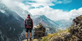 Solo Traveling mountain